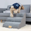 Dog Stairs Pet 3/4/5 Steps For Bed Sofa Cats Ladder Ramp With Removable Cover UK