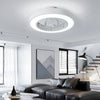 LED Ceiling Fan with Lighting LED Light Adjustable Wind Speed Remote Decor