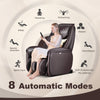 Electric Shiatsu Full Body Massage Chair Zero Gravity SL Track Massage Recliner