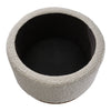 Ottoman Storage Stool Boucle Fabric Coffee Table Vanity Pouffe Chair Footstool