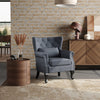 Living Room Master Reading Seat Accent Single Sofa Armchair Wingback Club Chair
