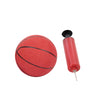 Ball Hoop Slide Nest Swing Ground Pegs Outdoor Metal Play Frame Swing Set Yellow
