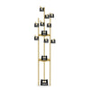 Heavy Duty Marble Coat Rack Stand Clothes Rails Hooks For Corridor Door Entrance
