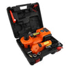 12V Electric Hydraulic Car Jack 5 Ton with Wrench & Inflator, Digital Display