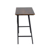 Home Office Desk PC Laptop Table Computer Writing Desk Study Simple Metal Frame
