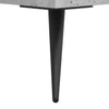 Concrete Grey Coffee Table - Modern Rectangular Centerpiece with Ample D0C5