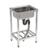 Heavy Duty Commercial Catering Kitchen Sinks Stainless Steel Sink Drainer Unit