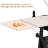 Height Adjustable Art Desk Drafting Table Portable White Drawing Table for adult