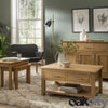 Nebraska Oak Sideboard / Small Solid Wood 2 Door Storage Cabinet & Cupboard