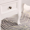 Wooden Bedside Cabinet Table Nitghtstands Set of 2 w/ Storage Drawer Cupboard