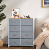 Panana Storage Dresser Organizer Unit,Chest of Drawers with 8 Fabric Bins