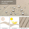 3.3m Patio Offset Cantilever Umbrella Outdoor Round Hanging Market Parasol