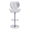 Set of 2 Barstools Kitchen Swivel Gas Lift Chairs Dining Breakfast Pub Stools UK