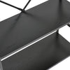 3/4/5 Tier Vertical Wooden Ladder Shelving Shelf Retail Display Storage Bookcase
