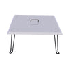 Square Outdoors Fire Pit Heat Deflector Traps&Directs Heat Outward Folding Leg