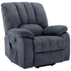 Electric Massage Chair Power Lift Recliner Armchair Single Sofa with Heat Grey