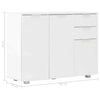 Sideboard Cabinet Cupboard Unit Storage Furniture With 2 Drawers & 2/3 Doors UK