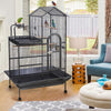Extra Large Rolling Bird Parrot Cage Play Stand Parakeet Cockatiel Canary Aviary