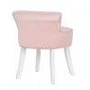 Velvet Dressing Table Stool Bedroom Vanity Makeup Stool Bedroom Chair Piano Seat