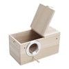 Large Bird Breeding Box Cage Nest For Parrot Nesting House Lovebirds Finch Wood