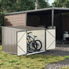 Large Outdoor Garden Bicycle Shed Bike Tool Storage Garage Lockable 4 Fxed Slots