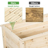Wooden Garden Planters Flower Plant Pot Window Box Raised Bed Basket Multi Shape