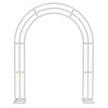 2.6m Free Standing Circular Arch Flower Stand 3 Poles Moon Door Archway Backdrop