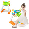 Interactive Simulation Driving Educational Toy w/Stool Birthday Gift for Toddler
