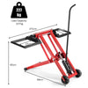 Folding Ride On Lawn Mower Lift Height Adjustable Hydraulic Maintenance Jack