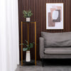 90cm Plant Stand 2/3-Tier Flower Holder Tall Side End Table with Golden Frame