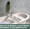 Bath Trays for Across The Bath, Home Spa Bath Caddy Bamboo Bath Tray 8-4-560