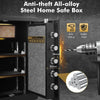 73L LARGE STRONG STEEL SAFE KEY HIGH SECURITY HOME OFFICE MONEY CASH SAFETY BOX