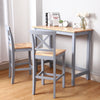 Compact Breakfast Bar Set Dining Table And Chair Stool Kitchen Bistro Furniture