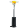 Standing Gas Patio Heater w/ Wheels Outdoor Garden Piezo Ignition Burner 4 Color