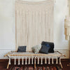 180cm Long Macrame Wall Hanging Tapestry Boho Wedding Backdrop Curtain Home Deco