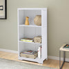 3 Cube Wooden Bamboo Bookcase Bookshelf Storage Unit Bookcase Display Stand