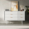 140cm Cabinet Chest of Drawers Bedroom Furniture Home Storage Bedside 6 Drawers