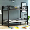 Metal Single & Triple Bunk Beds Frame Double & Single Kids Bedroom Furniture UK