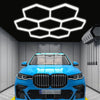 7 Grid Led Hexagon Lights Customize System Honeycomb Light for Garage Home Lamp