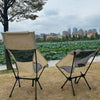 UK Foldable Outdoor Beach Camping Chair Ultralight Portable Mountaineering Chair