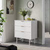 White Chest of Drawers 3 Drawers Bedroom Furniture Bedside Table Wardrobe Desk