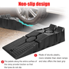 Heavy Duty Plastic Car Ramps 2.5 Ton Capacity 1 Pair Vehicles Garage Car Service