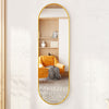 150CM OvalShaped Wall Dressing Mirror Bedroom Full Length Mirror Hallway Mirror