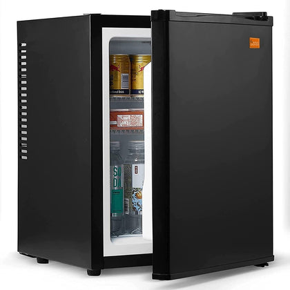 40L Compact Fridge Mini Wine Drink Beverage Cooler Fridge Built-In Thermostat
