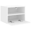 ShCuShan Wall Mounted TV Console, Television Stand for Living Room, F1T7