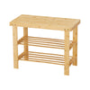 Wooden Shoe Rack Stand Footwear Storage Organizer Unit 2 3 Tier Shoe Shelf Unit