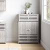 Grey Bathroom Under Sink Cabinet Basin Storage Cupboard Vanity Unit Furniture