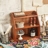 Vintage Wooden Small Cabinet Storage Box Desktop Organizer Unit Display Shelving