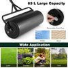 63L Metal Garden Lawn Roller Water Sand Filled Drum Grass Roller Tow Behind