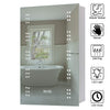 Wall Led Mirror Medicine Cabinet Touch Switch Shaver Socket Shelves Adjustable
